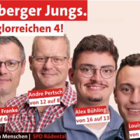 Die 4 Einberger SPD-Kandidaten