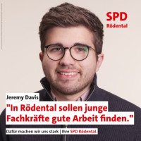 Jeremy Davis - Platz 15 auf der SPD-Stadtratsliste