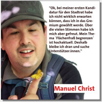 Manuel in der Natur