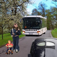 Passage in der Rosenau